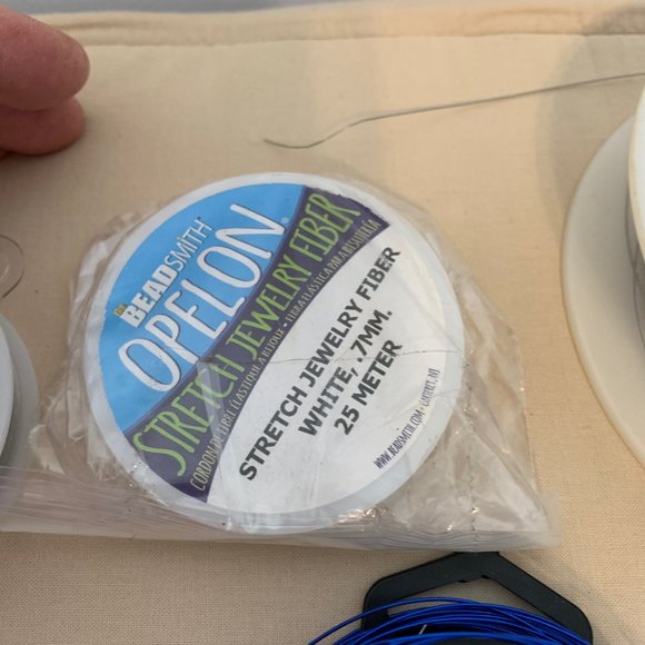 JEWELRY MAKING WIRE & STRING 9 SPOOLS - Picture 7 of 14